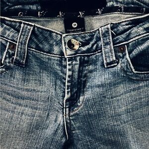 Refuge High Rise Blue Jeans